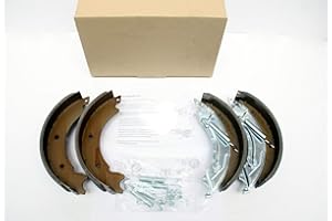 trailer parts4u Knott - Juego de zapatas de freno (200 x 50 mm, 20-2425/1, para 1 eje)