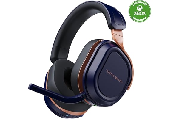Turtle Beach Stealth 700 Bleu Cobalt Casque Gaming sans Fil w/ 80hr Batterie, Écouteurs de 60mm, Deux émetteurs et Bluetooth pour Xbox Series X ou S, PC et Mobile