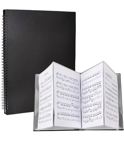 Dossier de partitions Porte-partitions pour format lettre A4 Dossier de