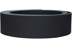 LEDERRIEMEN.COM Lederriemen Rindsleder 'Pull Up', in vielen Farben, Gürtelleder, Lederstreifen, Farbe:schwarz, Breite:4cm breit