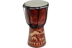 CIFFRE 20cm Djembe Bongo Bonghetto Drum Elefante