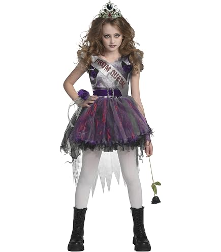 Halloween Spiderella Mädchen Kostüm – Für Kinder Größe 4-6 Jahre, Schwarzes Vampir-Kostüm