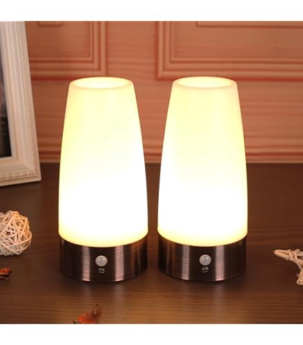 Luce Notturna a LED Retrò per Casa, Piccola Lampada Con