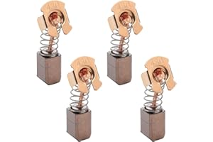 LPOLKVEMELH 4 PCS CB430 Carbon Brushes Compatible with Makita Angle Grinder 18V LXT BHR200 BGA450 BGA452 DGA452, Metal Motor Carbon Brush Replacement, High-Density 191971-3 Part for Electric Tools