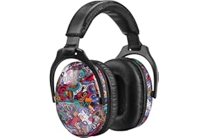 ZOHAN 030 Cuffie Antirumore Bambini, Casco Anti Rumore Bambino Facilmente Regolabile Pieghevole, SNR 27dB per Autismo, ADHD, Fuochi d'artificio, Concerto, Graffiti