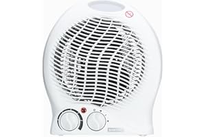STATUS Portable Fan Heater | 2kW Electric Fan Heater | Single Position | FH1P-2000W1PKB
