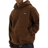 Genıus Store Erkek Kap&uuml;şonlu Polar Sherpa Kuzu Kumaş İ&ccedil;i Şardonlu Kap&uuml;şonlu Sweatshırt SHERPA-KAP