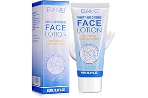 SBHEANGBA Loción Antitranspirante para Facial, para Rostro, Bloquea el Sudor y Controla la Piel Grasa, Crema Anti Sudor para las Hombres y Mujeres, 60ml