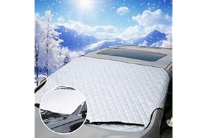 BAVOOTY Car Windscreen Cover,140x95cm Windshield Cover for Ice and Snow,Car Front Windscreen Cover,Car Windscreen Frost Cover,Windshield Snow Cover Protector,Car Windshield Protective Cover,for Most Cars