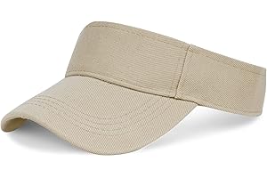 JERBRO Unisex Visor Cap Sun Hat Golf Tennis Cap with Sun Visor Baseball Cap Baseball Cap Adjustable Visor Summer Peaked Cap for Men and Women