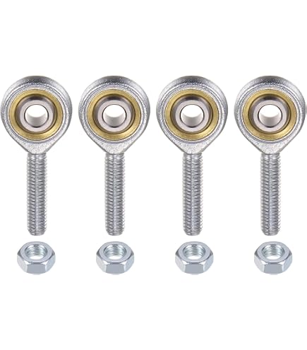 Giunto a snodo sferico in acciaio inox M6x1 per cilindro 6432 inox Tekmatic Store