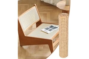 HEYOUTH Wiener Geflecht,Kommode Wiener Geflecht,Rattangeflecht Meterware,Wiener Geflecht 200x35cm helles Rattan-Gewebe,Wasserdicht Schimmelfest für DIY-Projekte & Dekoration,Aufwertung von Möbeln sowie