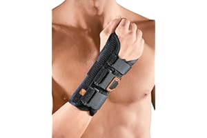 ROTEN Ro+ten-Orthoservice MP1119L Polsiera apribile corta sinistro, Nero