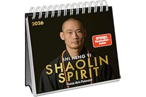 Postkartenkalender 2026: Shaolin Spirit: Nutze dein Potenzial | Wochenkalender zum Aufstellen, Tischkalender mit Spiralbindung & 53 Postkarten zum Heraustrennen