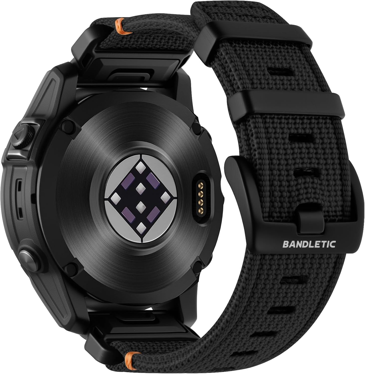 Bandletic 22mm 26mm Correa Compatible con Garmin Fenix 8 47mm/51mm, para Fenix 7/6/5/3, Correa Nailon para Epix/Forerunner/Instinct/Enduro/Tactix/Descent/Quatix/Tactical/Tide/Solar