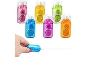Pagezol 6Pcs Correction Tapes, White out Correction tape, Multicolor Correction Tape Glue Tape Roller, Mini Correction Tape Roller Stationary Supplies for the Office/Students (B)