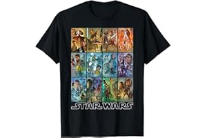 Star Wars Celebration Mural Art Panels T-Shirt