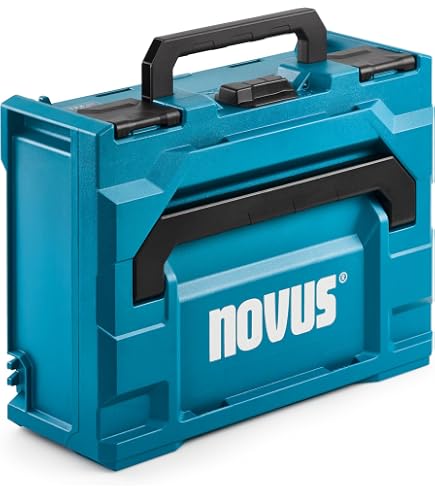 Pistola De Grapas A Batería NOVUS TOOLS J-551 - Incluye 9.800 Grapas, Para Grapas Y Clavos