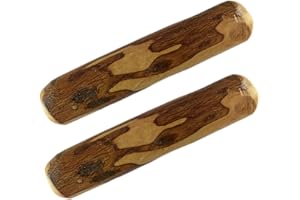 ARTISAN GIFT CO Olivenholz Kauspielzeug für Hunde 100% Natürliches (L-20 cm) Sparpaket 2 Stück