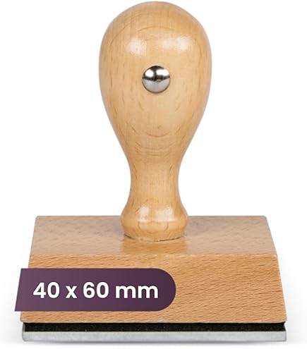 Personalized Logo Large Custom Rubber Stamp
