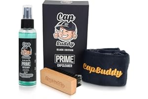 Cap Buddy - zestaw do czyszczenia czapek baseballowych – edycja Black nadaje się również idealnie na prezent. Czyści wszystkie czapki baseballowe