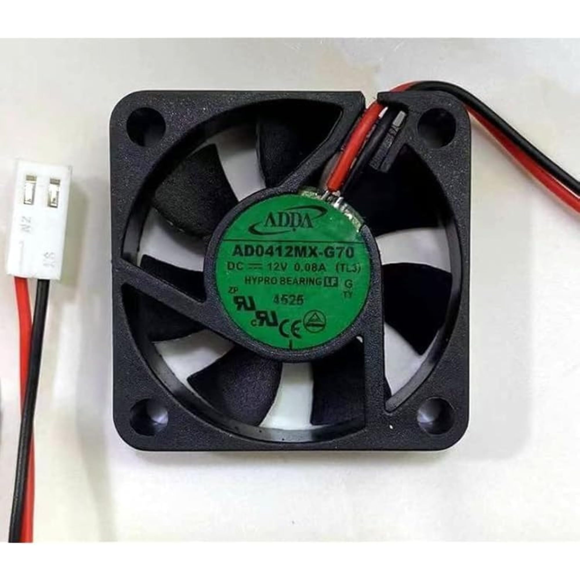 ESHMEET Lighting Hub ADDA AD0412MX-G70 Axial Fan 12V=0.08A DC Brushless Cooling Fan 4800 RPM 40 * 40 * 10mm 2-Wire