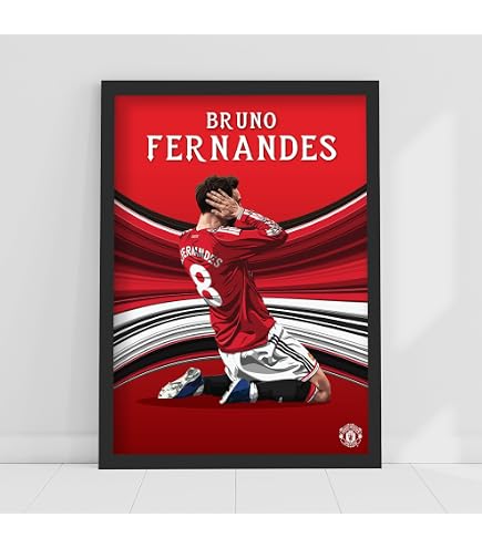 Themed Manchester United FC Print - Cunha 26/27 Illustration