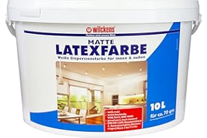 Wilckens Latexfarbe matt, 10 l, Weiß