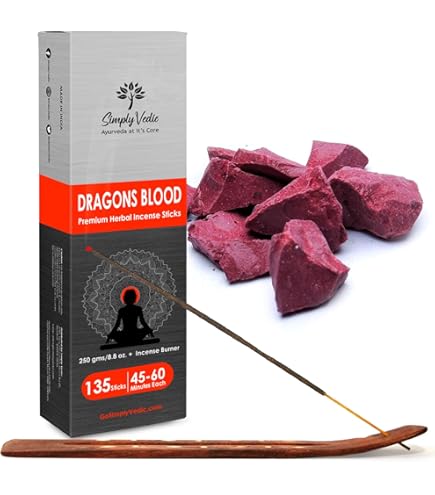 Simply Vedic Bâtons D'encens Jasmin 250 G (environ 135 Bâtons D'encens De Qualité Supérieure Porte-encens) | Dure 60 Minutes, Idéal Pour La