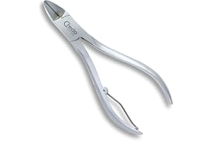 Credo Solingen Pince à ongles 12 cm, pointes arrondis, chromé mat