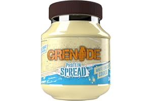 Grenade White Chocolate Cookie Protein Spread, 1 x 360 g Jar