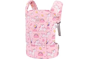 Bebamour Nosidełko dla lalek,101% bawełna,nosidełko dla lalek Reborn,Pinkuni