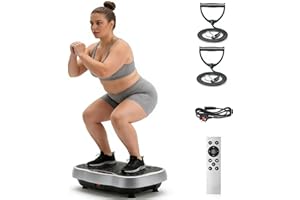 Zyncove Vibration Plate Exercise Machine, Fitness Vibration Plate Platform for Lymphatic Drainage,Fitness Platform For shaping, Weight loss,Wellness And Whole Body Workout