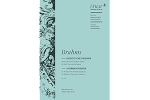 BREITKOPF & HÄRTEL Brahms, Johannes: Ein Deutsches Requiem op.45 : für Soli, gem Chor und Orchester Klavierauszug