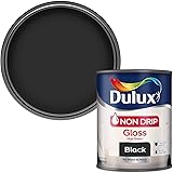 Dulux Non Drip Gloss Paint For Wood And Metal - Black 750 ml