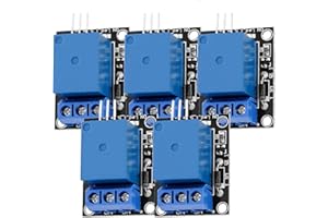 AZDelivery 5 x 1-przekaźnik 5V KY-019 moduł wyzwalacza wysokiego poziomu, kompatybilny z Arduino i Raspberry Pi wraz z e-bookiem!