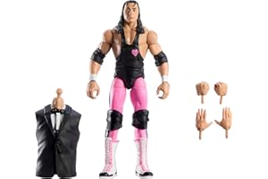 WWE Mattel Wrestlemania Elite Kolekcja Figurka Bret hit Man Hart