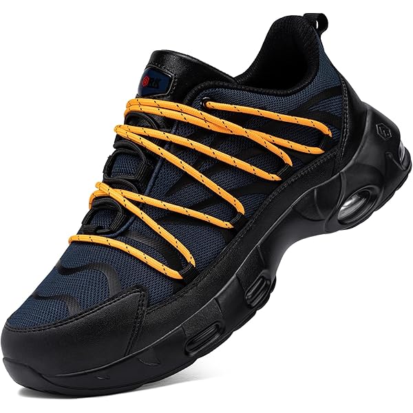 Scarpe Antinfortunistiche Uomo LARNMERN - Punta Acciaio, Leggere, Traspiranti