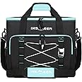 INSMEER Large Cooler Bag, 55L / 90 Cans Insulated Leakproof Cool Bag, Collapsible XXL Large Capacity Picnic Bag with Bottle Opener, for Camping, Beach, Shopping, Picnic, Outdoor