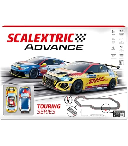 Voiture Slot Scalextric Toyota Yaris WRC 2023 - Échelle 1:43, Pour Circuit Compact