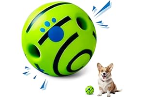 SIKARAAM Dog Ball Funny Dog Ball Giggle Dogs Squeaky Ball Indestructible Dog Ball for Small Breeds Dogs (2.75")