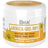 Arnica Gel per Cavalli Uso Umano Extra Forte 98%, 500ml Azione Intensa, Made in Italy per Massaggio a Muscoli e Articolazioni