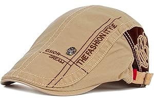 Kuyou Unisex Gatsby Flatcap Schiebermütze Ivy Schirmmütze Kappe