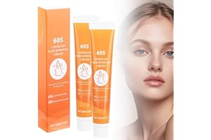 CELESTIMINGLE 2 Stück Gesichtshaarentfernungscreme, Enthaarungscreme Gesicht, Oberlippenhaarentfernung, Sanfte beruhigende Enthaarungscreme Damen (D)