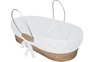 Funda para capazo marca PEKEBABY. Modelo FUNDA CAPAZO MIMBRE LISO