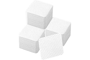 FANJUANLAN 330 Stück Fusselfrei Nägel Wattepads, Fusselfreie Nageltücher, Nagel Wischtücher Wattepads, Nagellack Entfernen für Cleaner Gelnägel Nail Wipes Pads (Weiß)