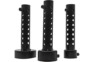 TOTMOX 2 x 35MM silencieux d'échappement de moto universel Le silencieux de moto peut insérer un silencieux à déflecteur, DB Killer noir