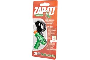 IASUI NoMasQuito (Zap-It!) - NoMasQuito (Zap-It!) Green & Orange, Fast and Effective Mosquito Bite Relief Device - Pack of 1