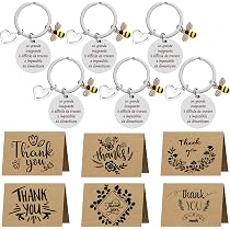 Portachiavi Per Insegnanti Con Incisione "It Takes A Big Heart To Shape Little Minds" - Regalo Ringraziamento Fine Anno In Acciaio - 3