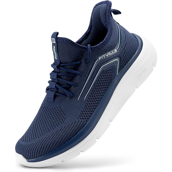 FitVille Extra Brede Wandelschoenen voor Heren Lichte Casual Sneakers Ademende Fitnessschoenen Zwart 46.5 EU x_breed